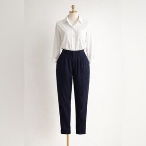 JUSTFAB High-Waisted Tapered Pants